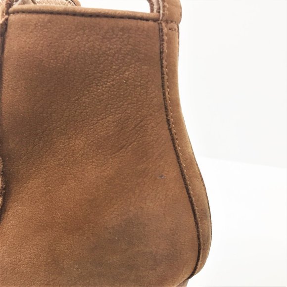NWOT Caslon Whitney Wedge Nubuck Bootie - 9.5 - Picture 8 of 8